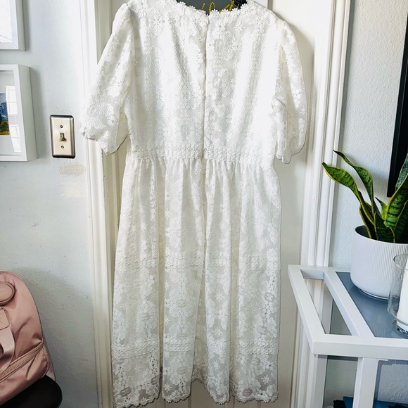 Rachel Parcell White Lace Dress - Picture 4 of 9